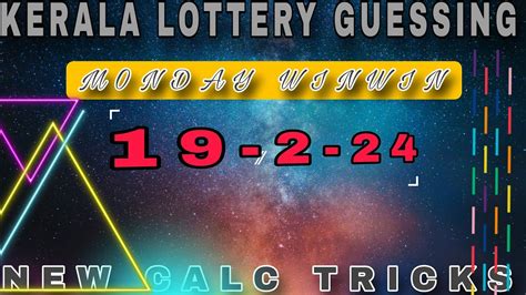 Daily Guessing Kerala Lottery guessing .